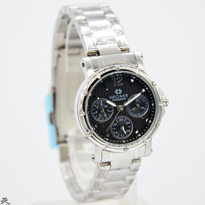 Hegner 431LS / Hegner 431 - Jam Tangan Wanita Original Chrono - Silver