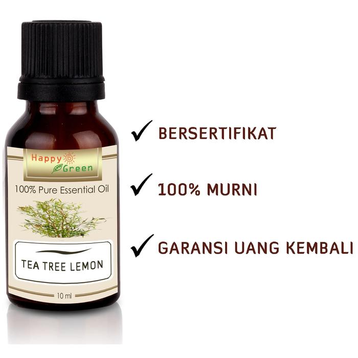 Happy Green Tea Tree Lemon Essential Oil 10 ml Minyak Tea Tree Lemon