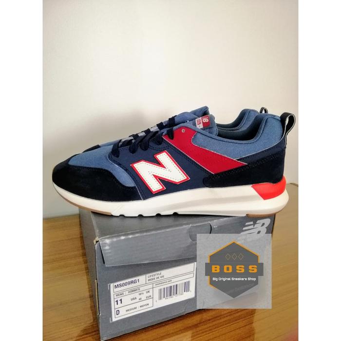 NEW BALANCE 009 Sport 100% ORIGINAL BNIB - Blue/Red/Navy
