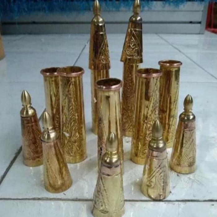 Koleksi Antik Tunjung Tombak Kuningan Asli Murah