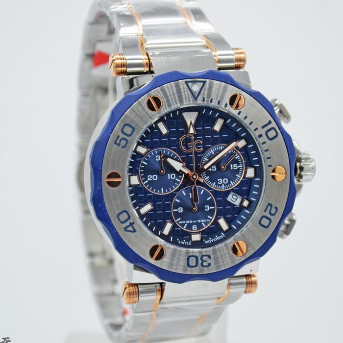 Jam Tangan Analog Pria GUESS COLLECTION GC Y63001G7MF Original