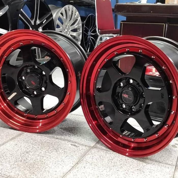 VELG MOBIL AGYA MODEL HSR RUMOI R15X7/8 HOLE4 PCD100/114, 3