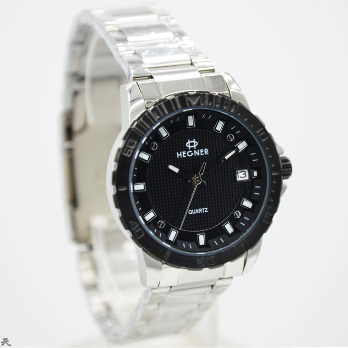 Hegner 5034LSB / Hegner 5034 - Jam Tangan Wanita Original - Silver Htm