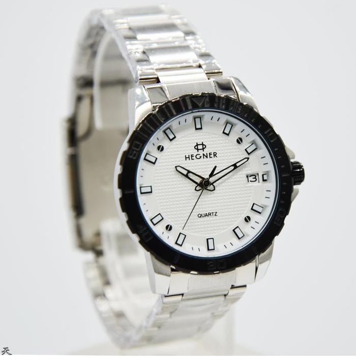 Hegner 5034LSB / Hegner 5034 - Jam Tangan Wanita Original - Silver Pth