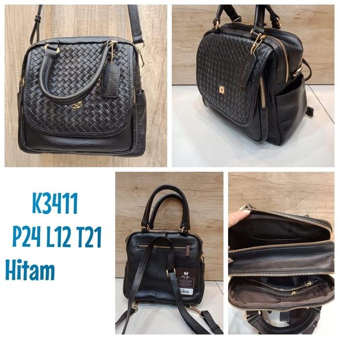 Tas Papillon Original K3411 Hitam