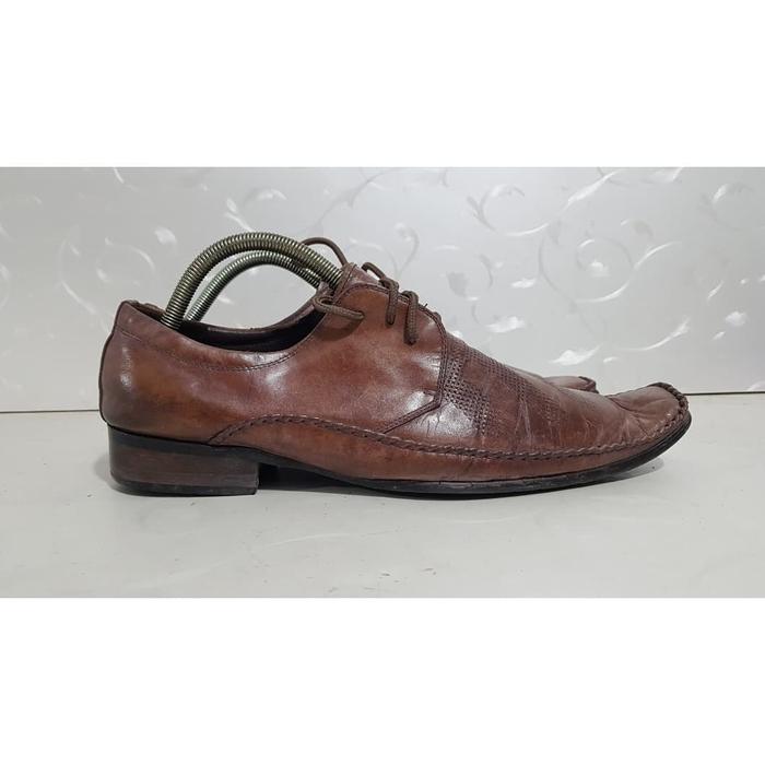 SEPATU EVERBEST SINGAPURA KULIT SIZE 43 SD 44 ORIGINAL 100 % SECOND
