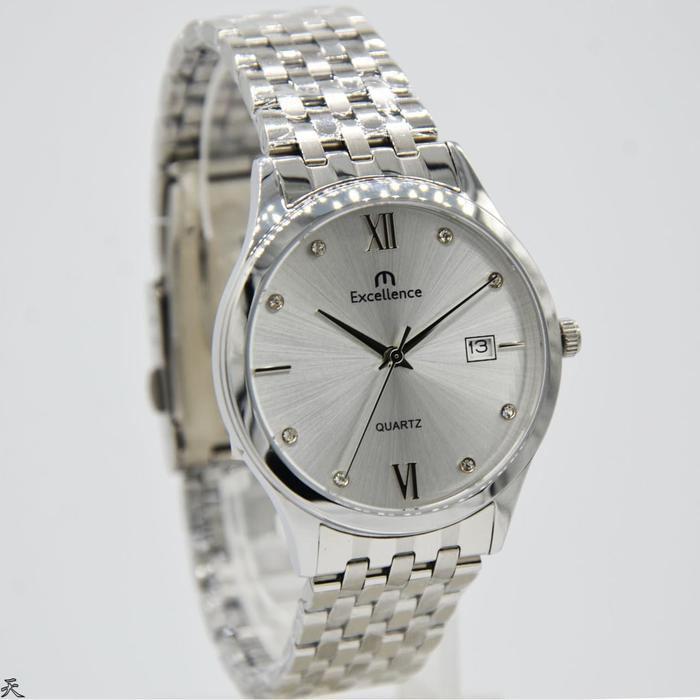 Jam Tangan Original Pria Excellence 8108MS - Full Silver