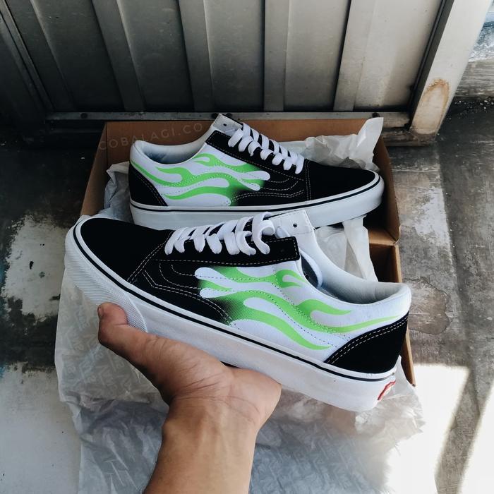 Vans Old skool Flame Green