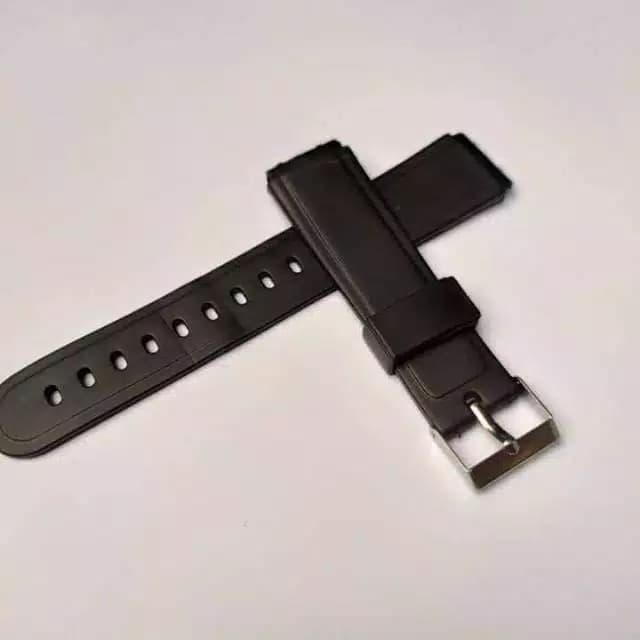 STRAP TALI JAM TANGAN CASIO AW-34 AW34 AW 34 RUBBER TALI CASIO AW34