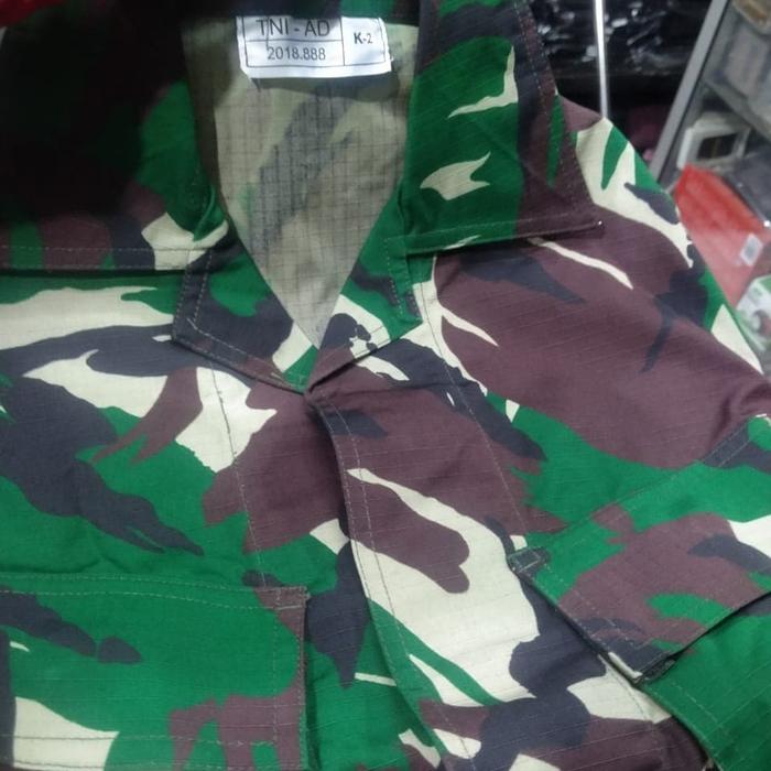 Baju Pdl jatah Tni Ad asli pembagian