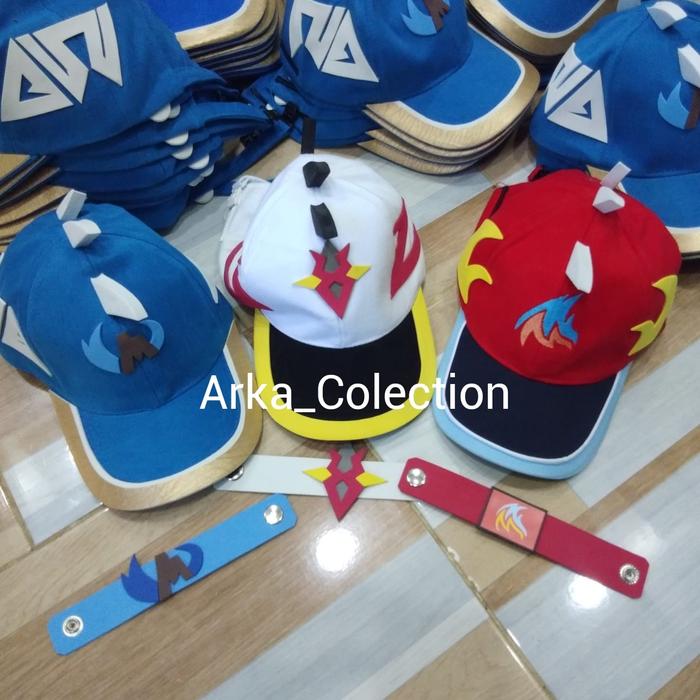 Boboiboy Fusion 3pcs bonus gelang