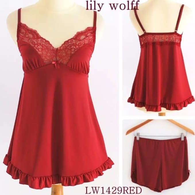 LINGERIE LILY WOLFF BAJU TIDUR SEXY (VICTORIA SECRETS KIMONO LASENZA