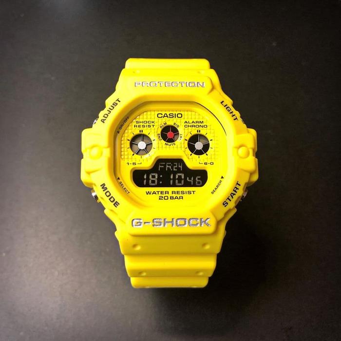 Casio GShock G Shock DW 5900RS 9Dr Kuning vintage