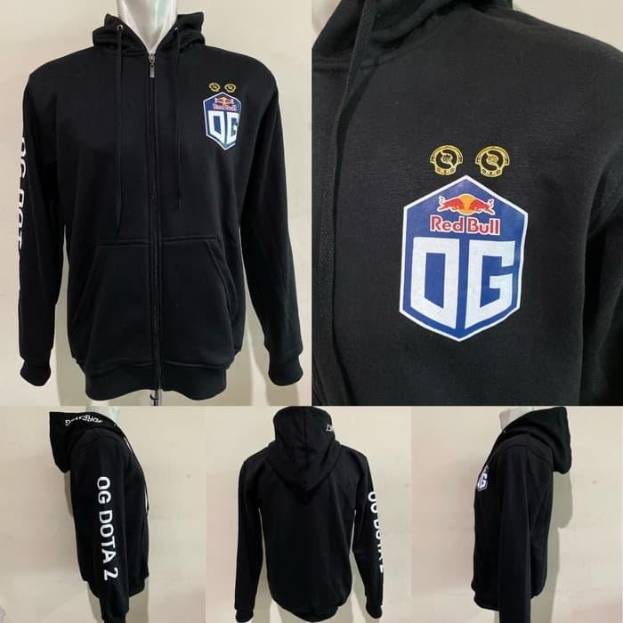 Team OG Aegis Black Dota 2 Hoodie
