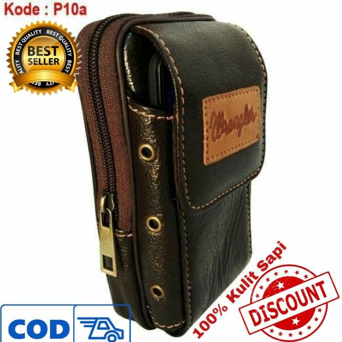 Sarung Tas Hp Kulit Asli Kickers Fossil - Dompet Hp 100% kulit Sapi