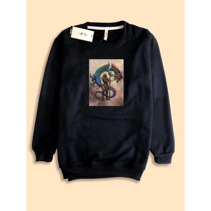 Sweater Premium desain Legend Asian Naga Chinese legenda cina