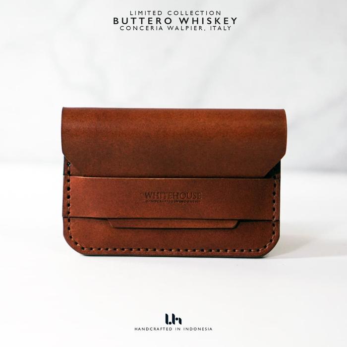 Whitehouse Mini Wallet I - Conceria Walpier - Buttero Whiskey