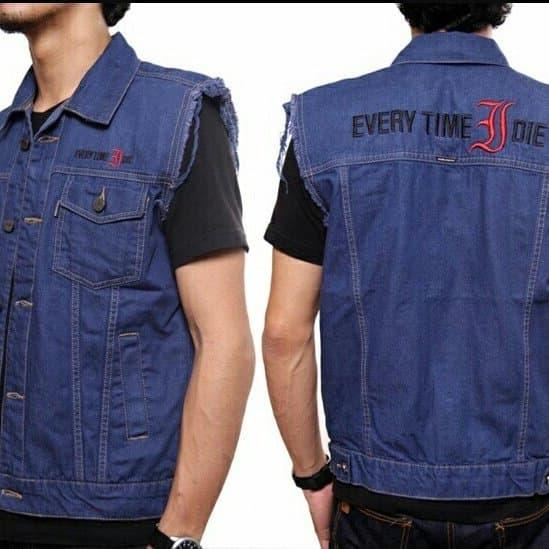 Petersaysdenim x Everytime I Die Vest Denim Jacket Original