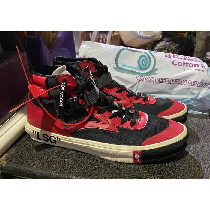 Losing grip HIgh red white size 43