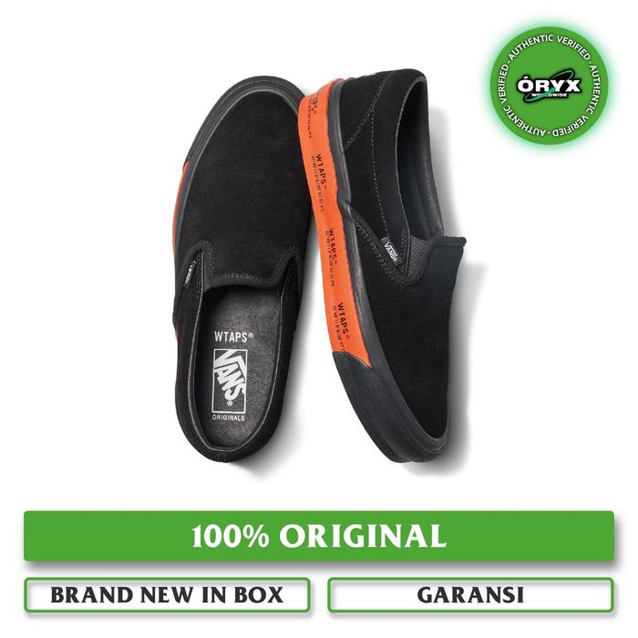 Vans Og Slip On Lx x WTAPS GPS Black/Orange