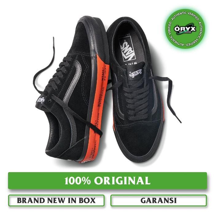Vans Og Old Skool Lx x WTAPS GPS Black/Orange
