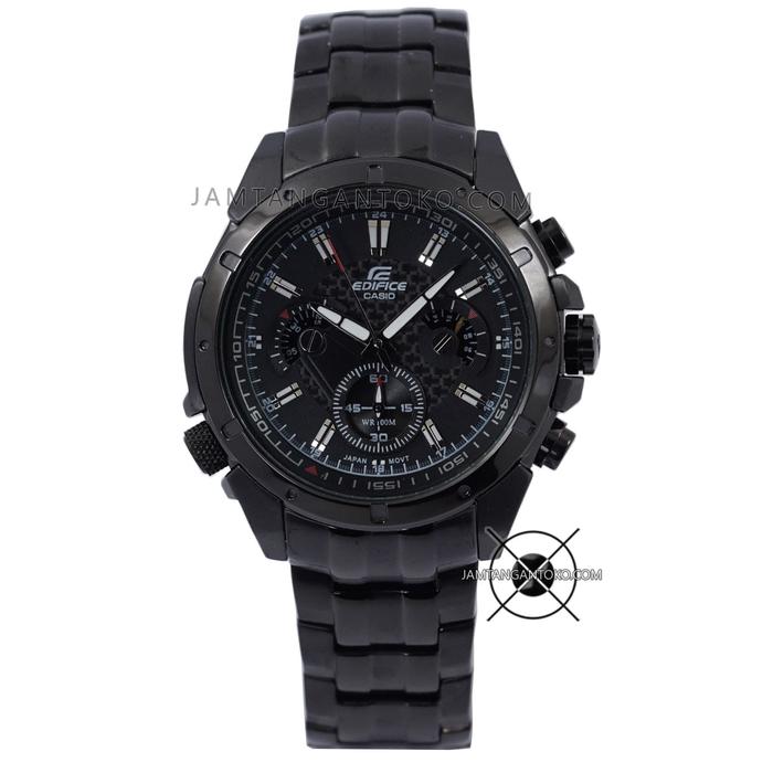 Jam Tangan Pria Casio Edifice EF-535BK-1AV EF-535 EF535 Black ORI BM