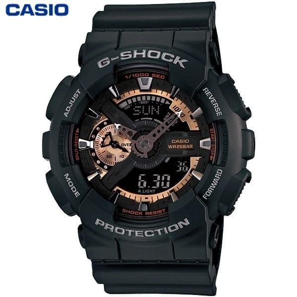 CASIO G-SHOCK GA-110RG-1A ORIGINAL - BLACK ROSE GOLD