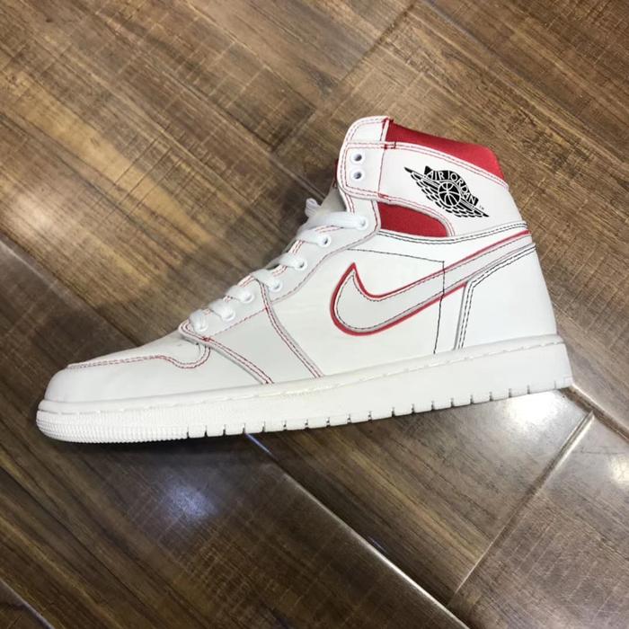 Nike Air Jordan 1 Retro High Phantom Gym Red *Real Pic*