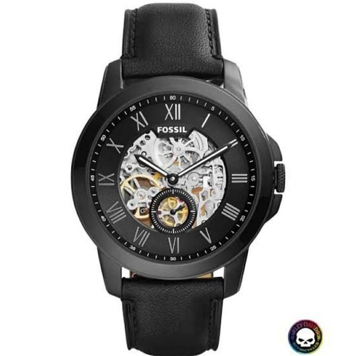 Jam Tangan Fossil Grant ME3029 ME 3029 Kulit Automatic 4.4cm Original