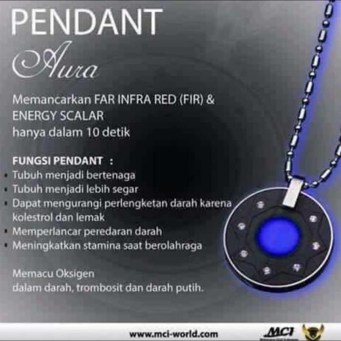 Kalung Pendant Aura Classic Kalung lsw MCI Original 100%
