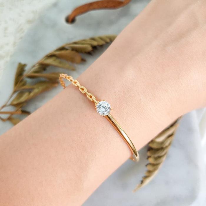 Gelang serut Bandul Emas Asli
