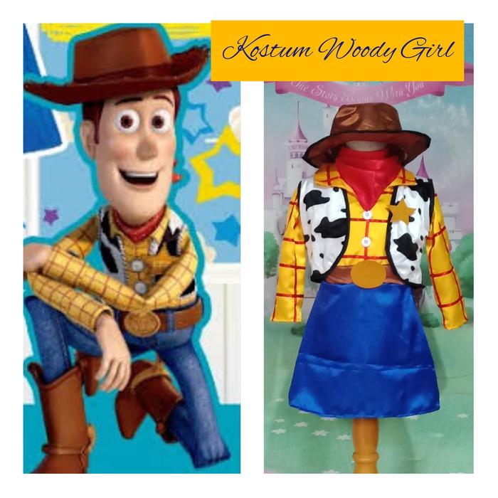 Kostum Woody Girl/Kostum Woody Toy Story