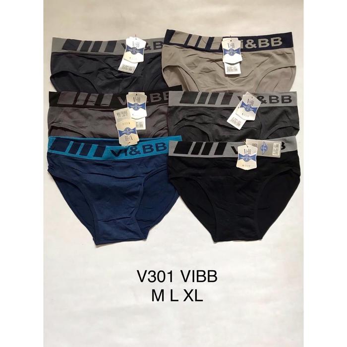 2 Pcs Celana Dalam Pria Seamless VIBB /Celana Dalam VIBB
