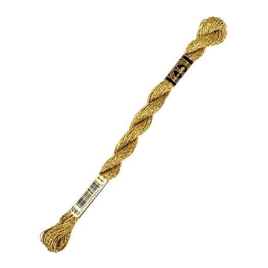 Benang Sulam DMC Art 315 Cotton Perle Metallic Size 5 Kode 5282 Gold