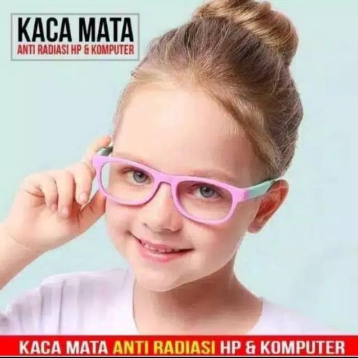 Kacamata Anak Anti Radiasi HP Komputer Laptop Tablet LCD TV Monitor