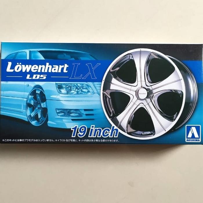 Aoshima 1/24 Velg Lowenhart LD5 LX 19 Inch