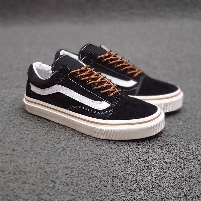 Sepatu Vans OLD SKOOL VAULT hitam coklat 39-43 IMPORT QUALITY