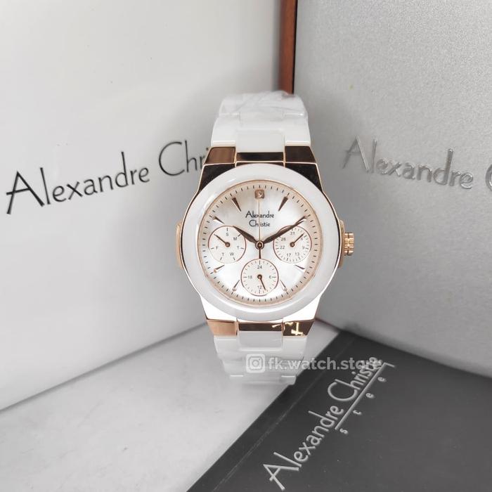 Alexandre Christie AC 2862 BF BRGMS Original Jam Tangan Wanita Analog