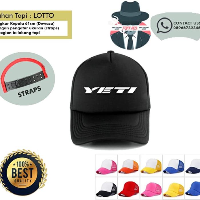 TOPI TRUCKER YETI BIKE - TOPI KITA TRUCKER YETI