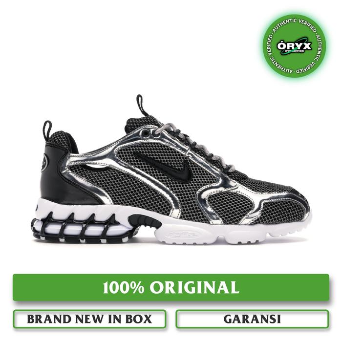 Nike Air Zoom Spiridon Cage 2 x STUSSY Pure Platinum