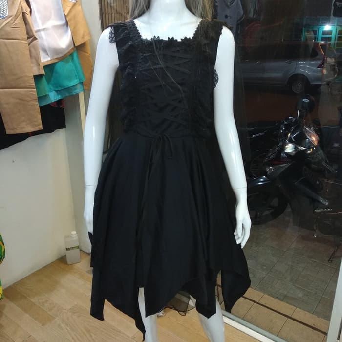 BLACK GOTHIC LOLITA DRESS