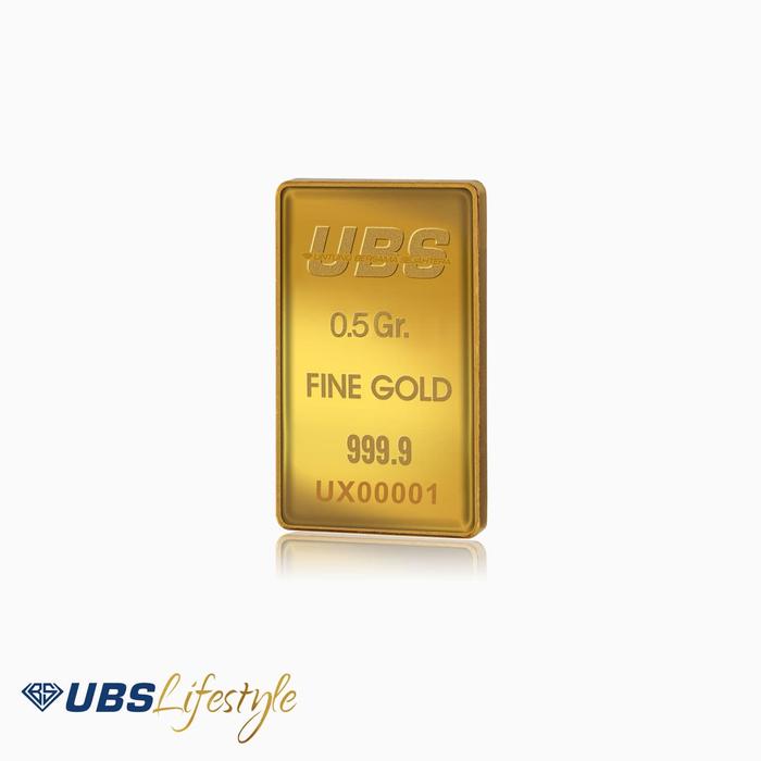 Logam Mulia Emas UBS 0.5 Gram