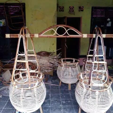 Angkringan/pikulan dawet rotan