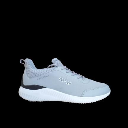 SEPATU LARI PRIA POWERED RUNNING PHYLON GREY BFLY ORIGINAL