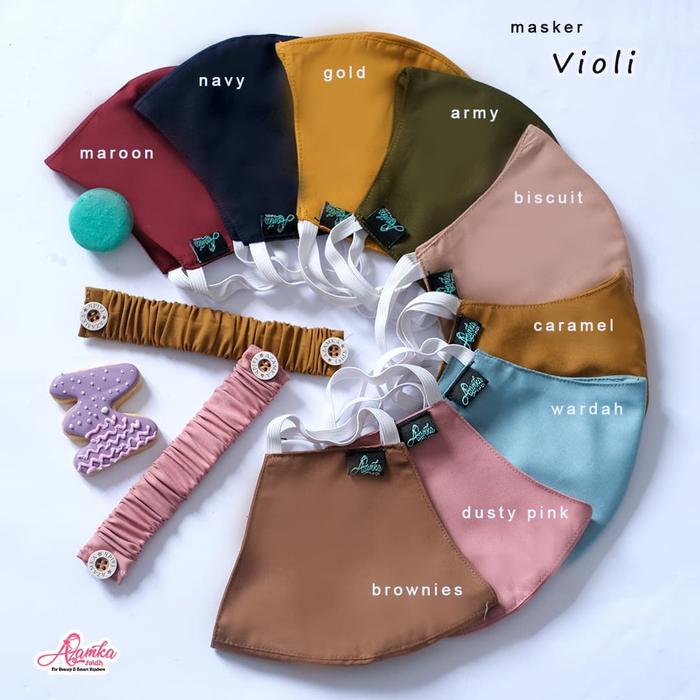 READY MASKER VIOLI AZAMKA/MASKER KONEKTOR AZAMKA