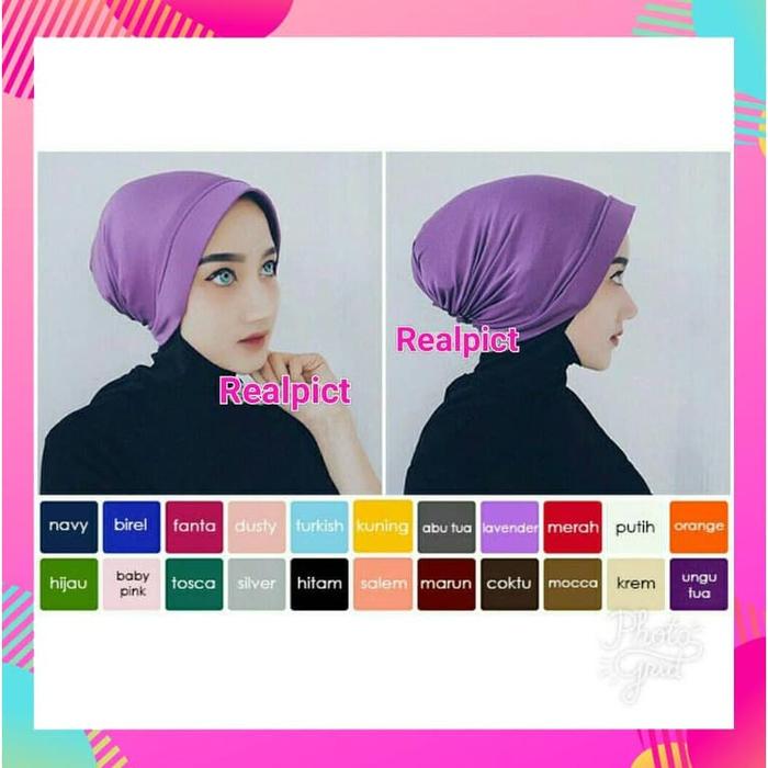 Daleman/Dalaman/Ciput Jilbab dengan Pet, Ciput Arab Pet PREMIUM