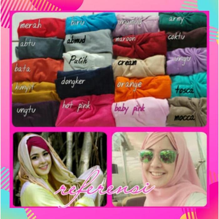 Daleman/Inner Ninja/Ciput Kerudung Jilbab Bandana Kerut Risty Tagor
