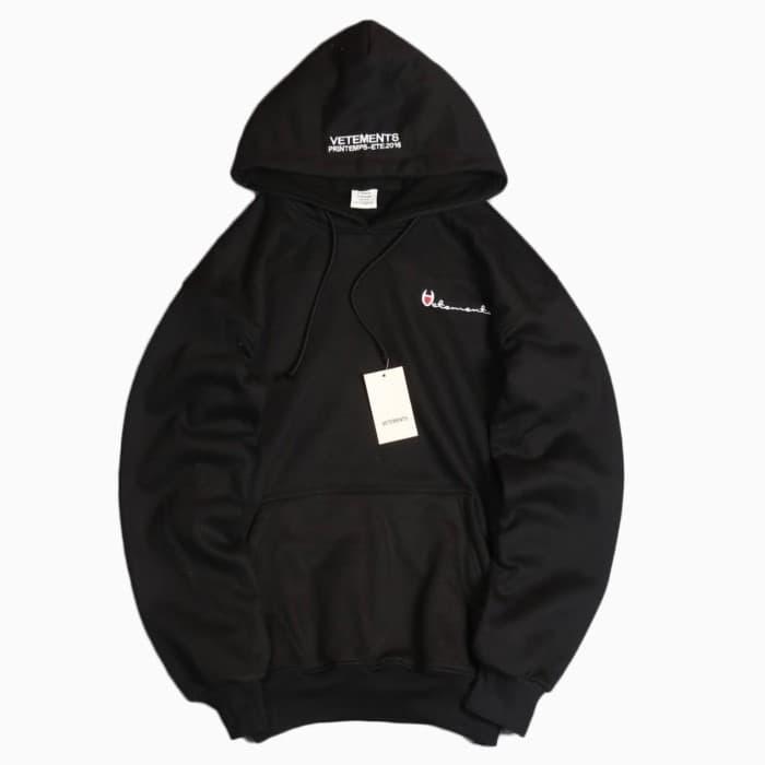 Jaket Sweater Hoodie Champion Vetements Premium