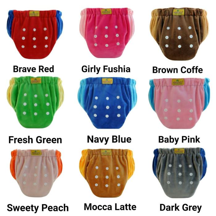 Minikinizz Minkipant 1 Set AIO | Clodi Celana AIO | Popok Kain