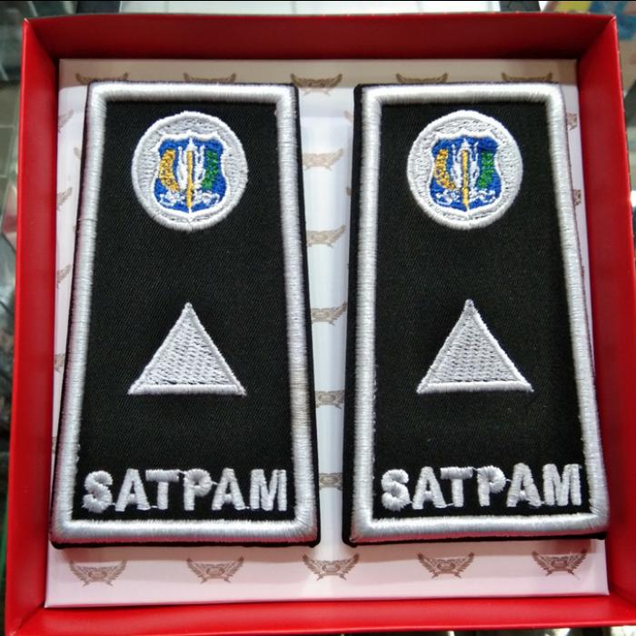 Terbaru Pangkat SATPAM/SECURITY GADA PRATAMA (bordir)